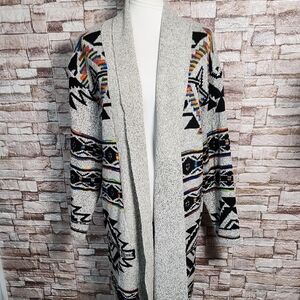 Northern Angel Plus Brand New Cozy Multicolor Patterned Women's Sweater